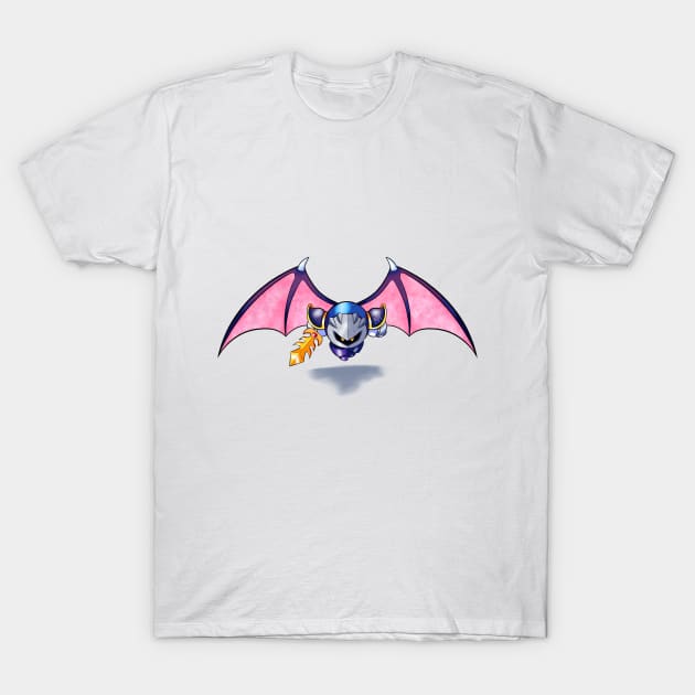 Meta-Knight with wings T-Shirt by 1upkid